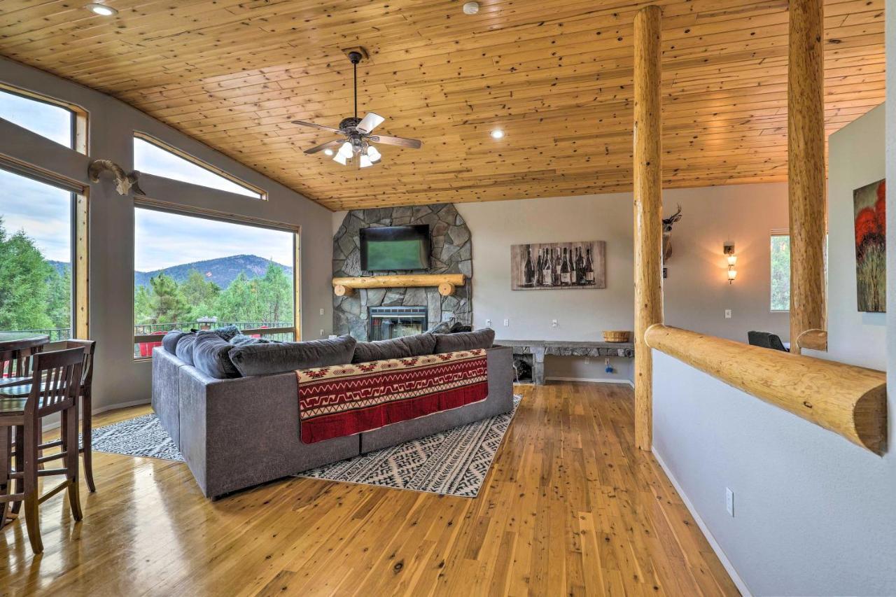 Elkwood Lodge Star Valley Cabin With Hot Tub Payson Kültér fotó