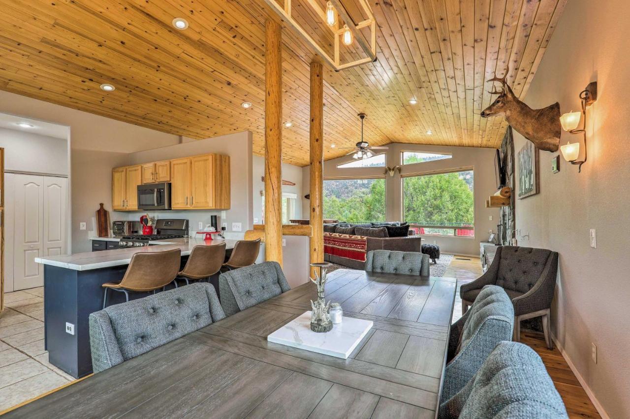 Elkwood Lodge Star Valley Cabin With Hot Tub Payson Kültér fotó